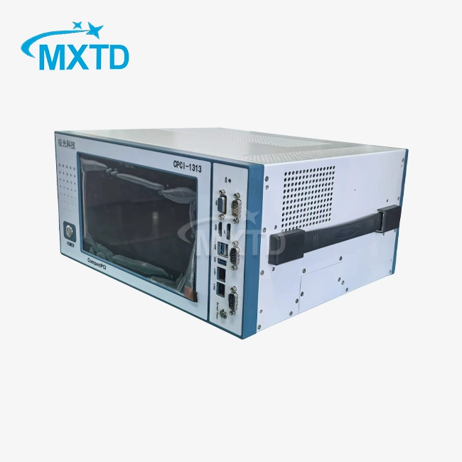 12-Slot Rackmount Industrial PC with Integrated Display